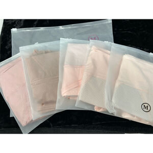 NEW 5Pc Women Everdries Leakproof Underwear Shades Of Pink Medium Bladder Leaks